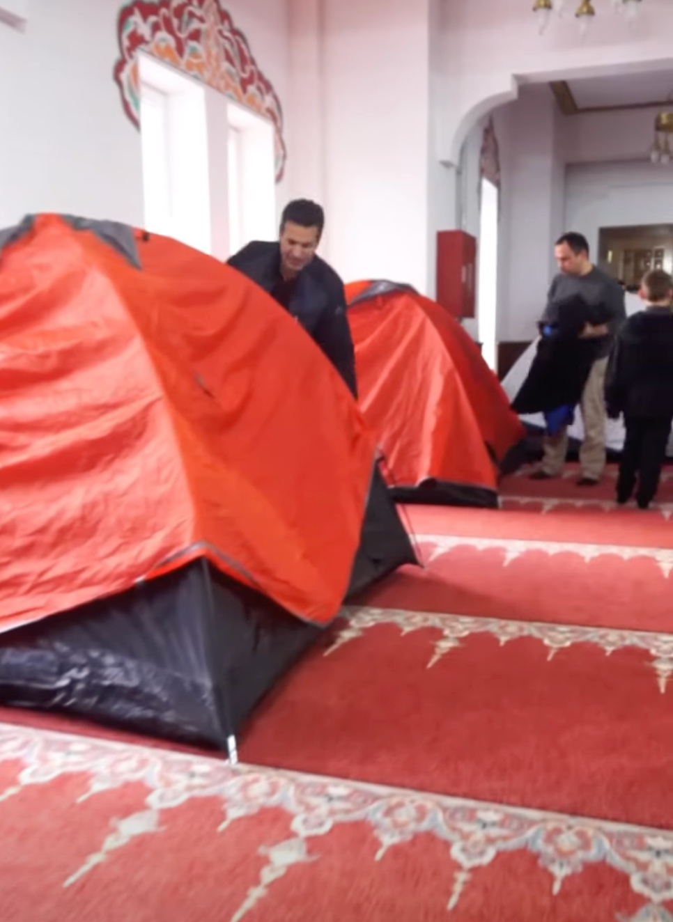 Bolu'daki Baba-Oğul Cami Kampı