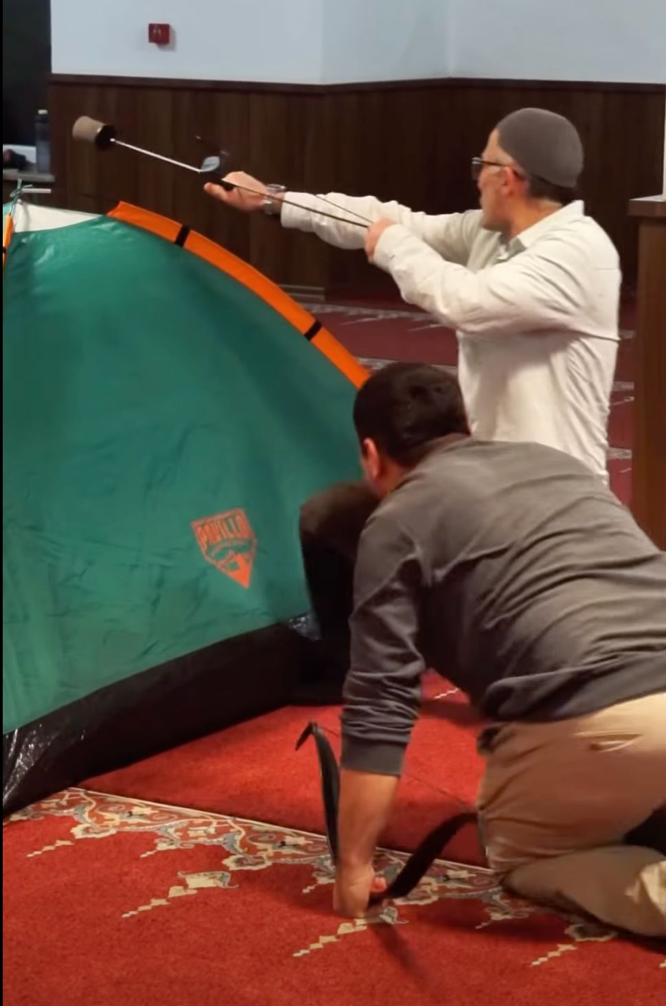 --- Bolu'daki Baba-Oğul Cami Kampı