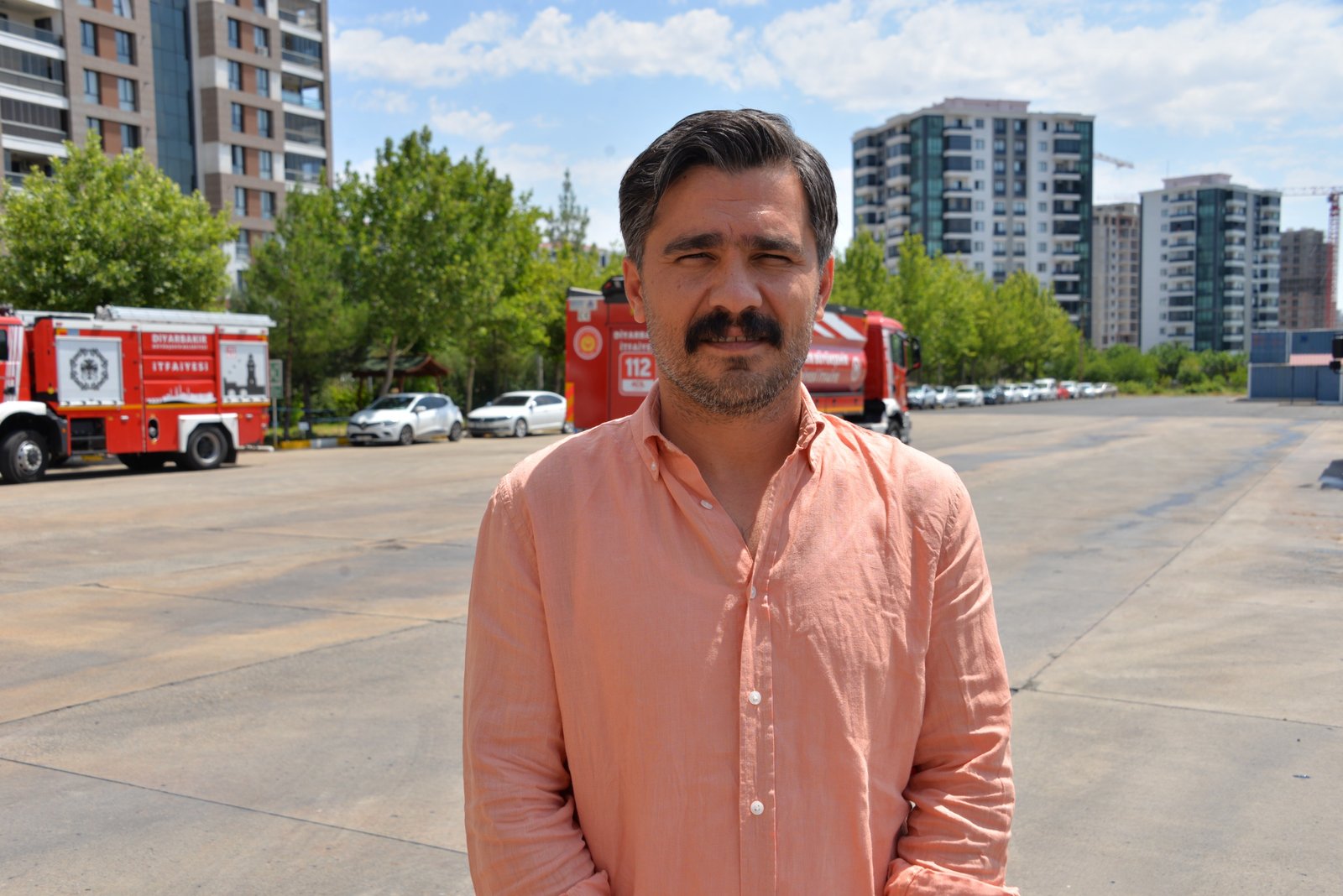 Diyarbakır Büyükşehir Belediyesi İtfaiye Daire Başkanı Mehmet Candar